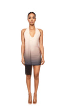 Load image into Gallery viewer, &#39;BLUSH&#39; Mini Ombre Dress in Nude
