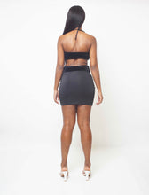 Load image into Gallery viewer, &#39;SIREN&#39; Contrast Cut-Out Mini Dress
